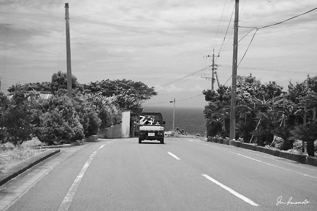 赤外線フィルム調で撮った徳之島の風景