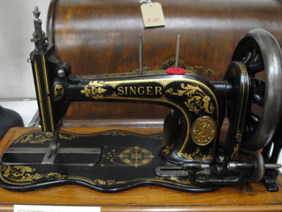 シンガー12K SINGER NEW FAMILY 英国製アンティークミシン