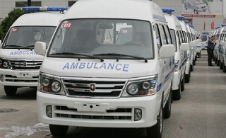中国の救急車