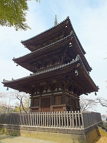 旧燈明寺三重塔