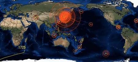 2011地震世界