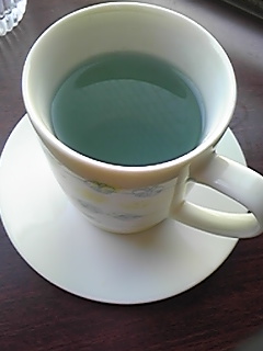 マロウブルーのお茶