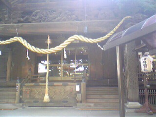 伊勢崎神社拝殿