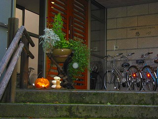 1010玄関のかぼちゃ (2)
