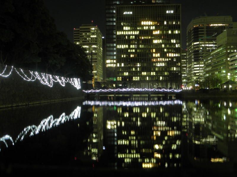 和田倉橋夜景