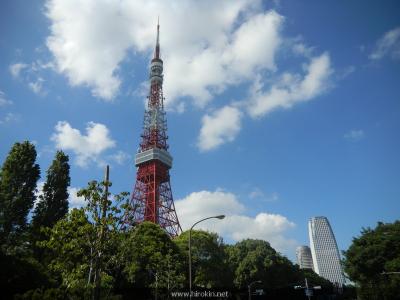 東京タワーと愛宕グリーンヒルズ
